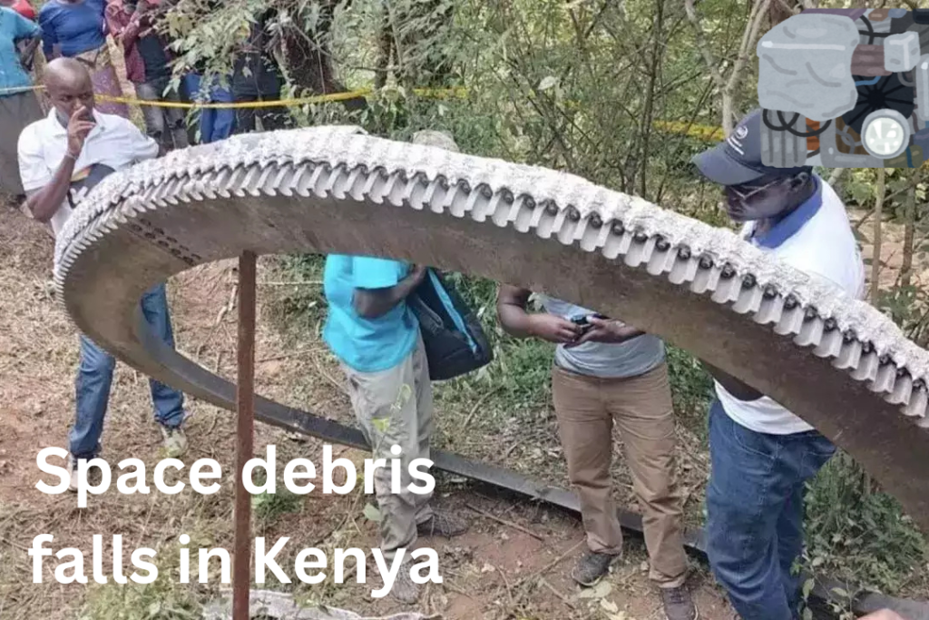 Space debris falls in Kenya