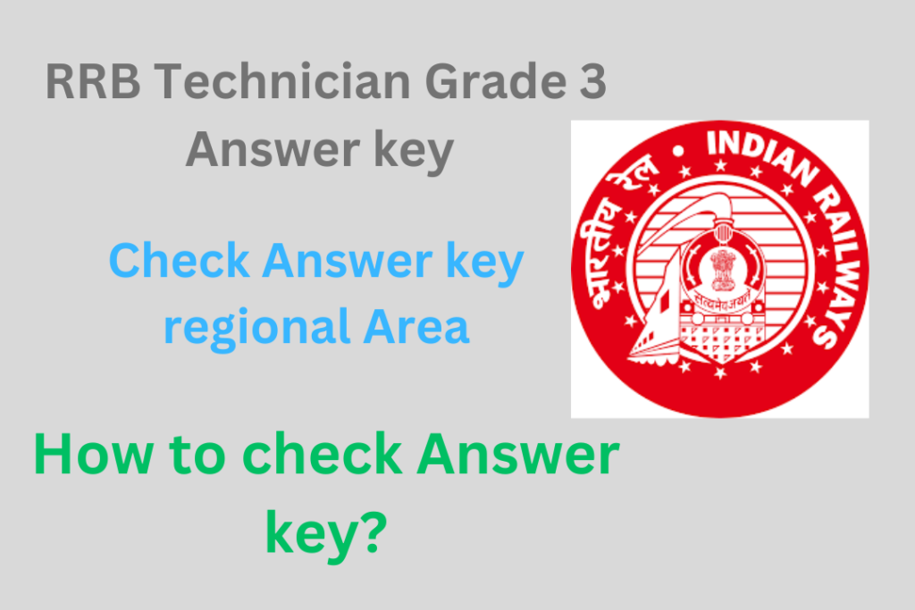 RRB Grade 3 Answer Key for 2024