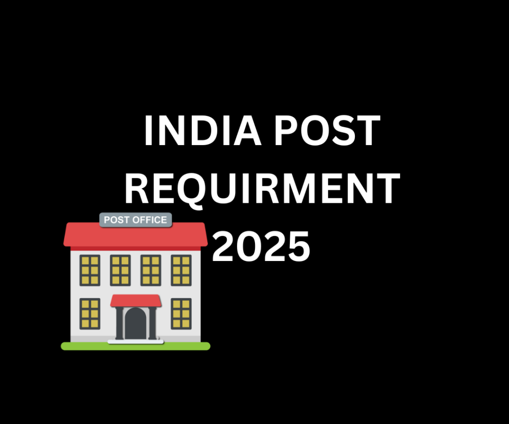 India Post GDS Requirement 2025.